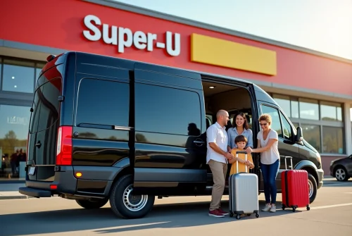 Voyage en famille nombreuse : la solution location 9 places Super U